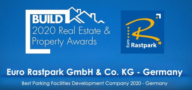 Euro Rastpark mit Real Estate & Property Award ausgezeichnet