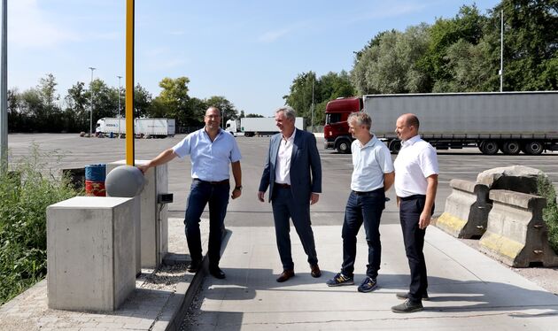 35 neue Stellplätze für Lkw am Euro Rastpark Achern