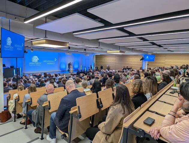Herzstück der Campuserweiterung: ein Audimax für 350 Studierende